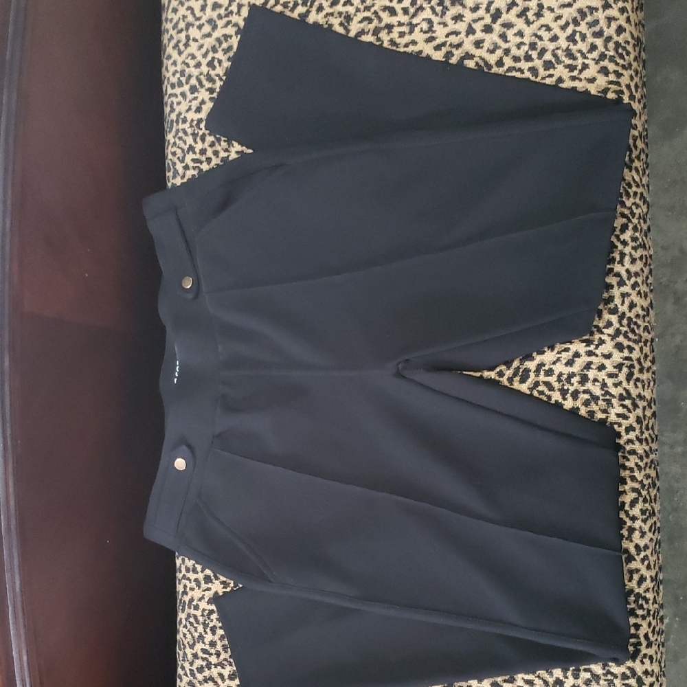 Black Wide-Leg Trousers